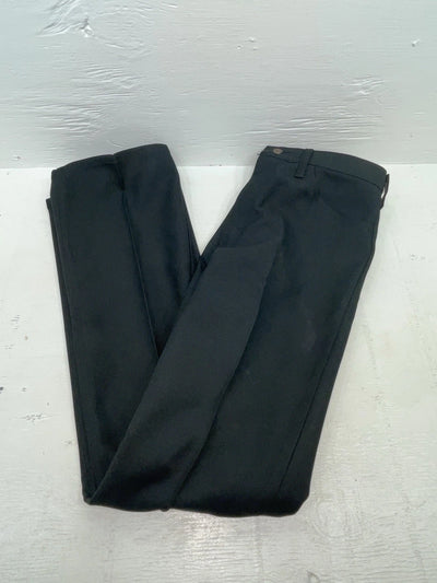 New Vintage Black Wrangler Polyester Pants #82BK ZZ-13