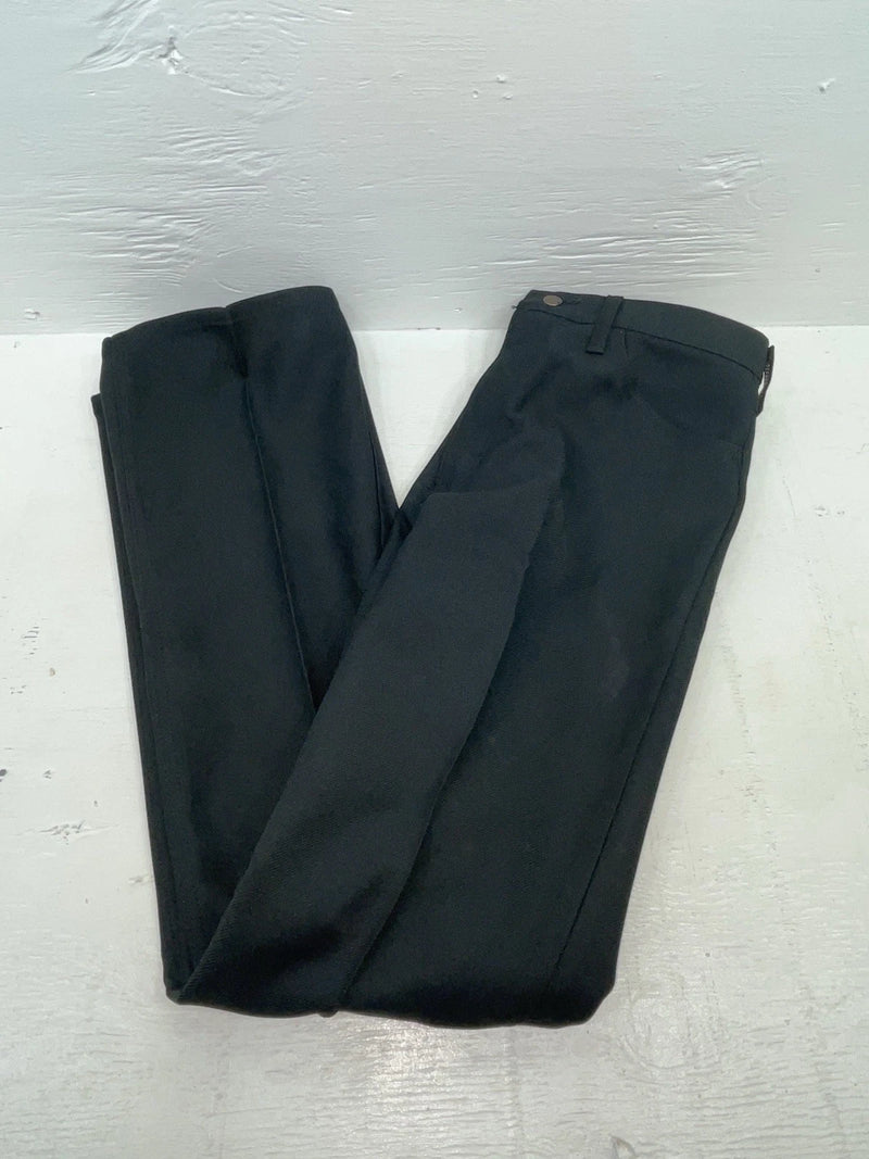 New Vintage Black Wrangler Polyester Pants #82BK ZZ-13