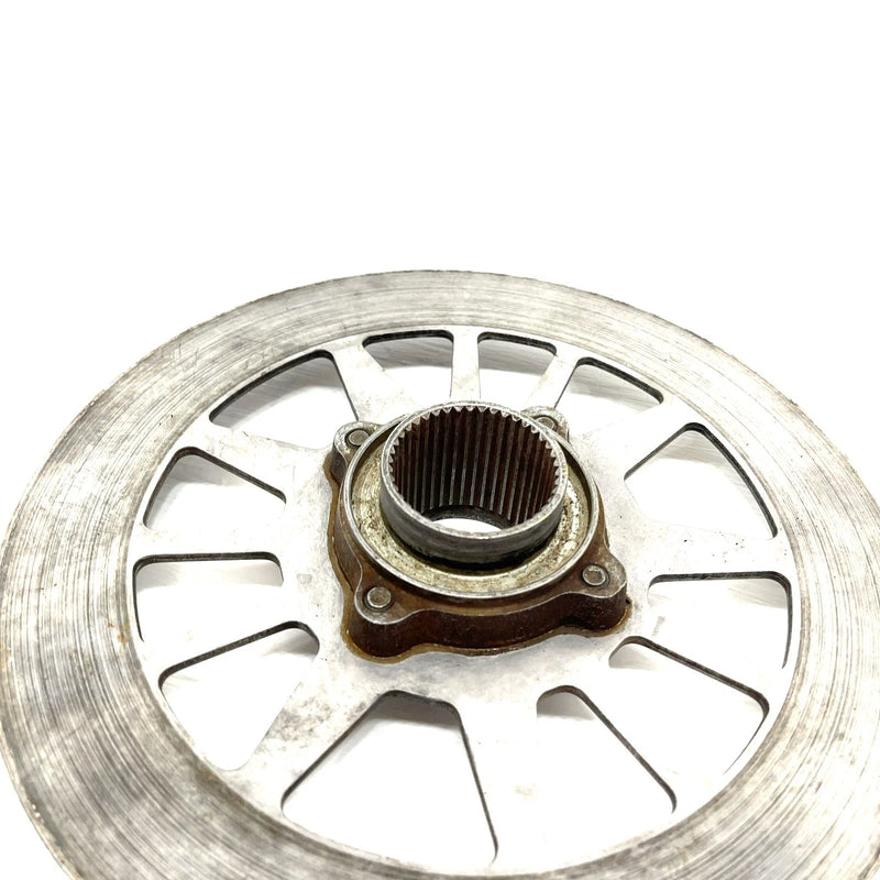 1996 Yamaha Warrior 350 OEM Rear Brake Rotor And Hub 2XK-25712-00-00 AY60