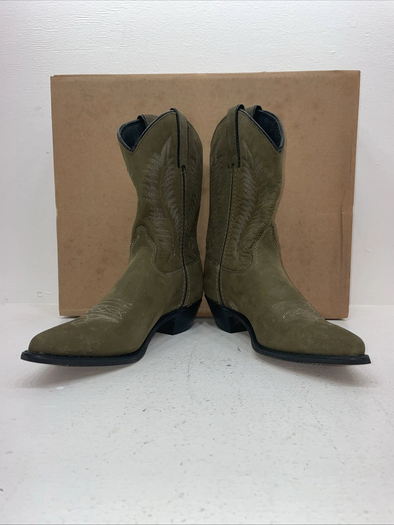 New Women’s Green Texas Brand Cowboy Boots. L 9302 8.5 8 1/2 M. 16-122