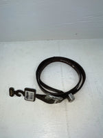 New Brown Genuine Leather Nocona Silver Pendent 30” Belt #3216215 NN-31