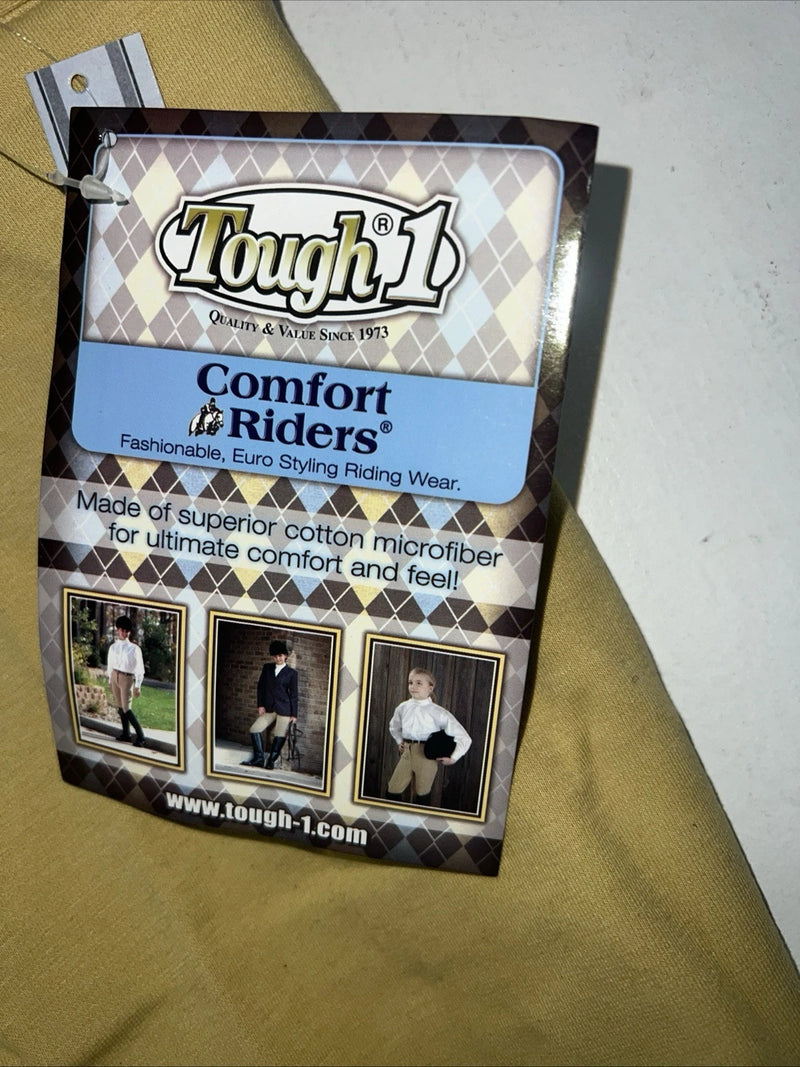 New Women’s Tan Tough 1 Comfort Riders English Breeches. 32-L  A-153