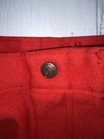 New Vintage Red Dickson Jenkins Polyester Pants #5501 3A-32