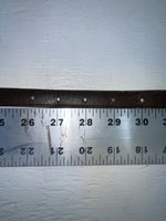 New Brown Genuine Leather 28” Belt JJ-126