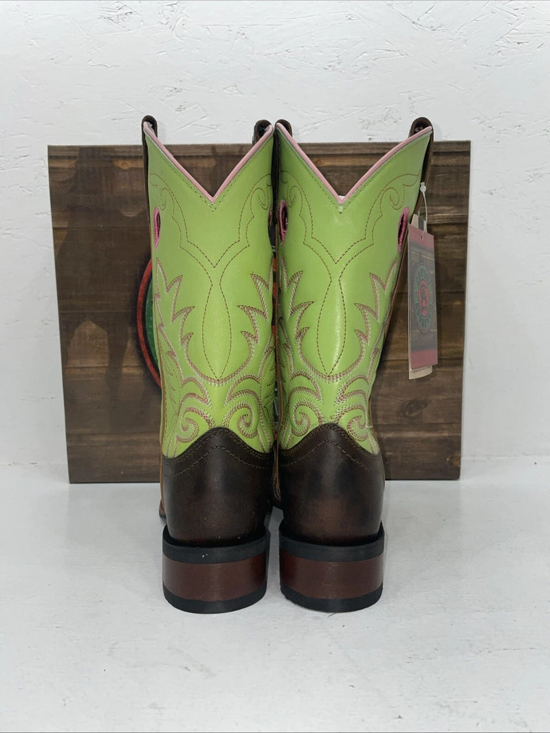 New Women’s Green Laredo Cowboy Boots. 5606 8 M. 16-64