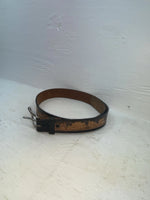 New Brown Genuine Leather Chambers Tooled 34” Belt #WS688 Z-112