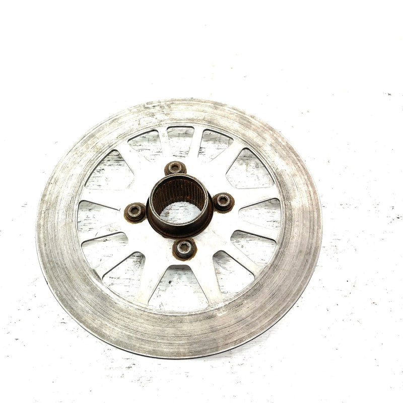 2000 Yamaha Warrior 350 YFM350X OEM Rear Brake Disc W/Hub  3GD-2582W-00-00 AY67