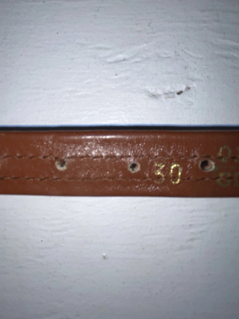 New Brown Genuine Leather Tex Tan Weaved 30” Belt #02/4564 JJ-131 
