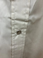 New Men’s ELY Cattleman Tan Short Sleeve Pearl Snap 16.5 Large CC-3