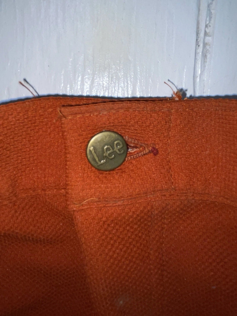 New Vintage Orange Lee Polyester Pants -52621128 ZZ-84