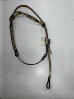 New Congress Leather Beads Browband Headstall #6855 U-29