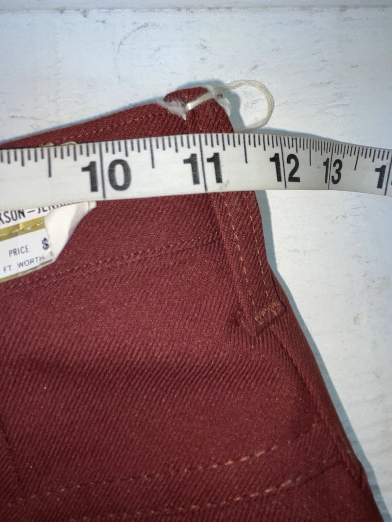 New Vintage Red Dickson Jenkins Polyester Pants #5512 VV-106