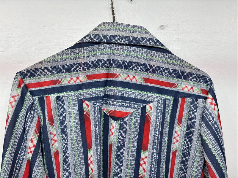 New Women’s Panhandle Slim Multicolor Design Long Sleeve Pearl Snap 36 MM-89