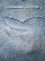 New Vintage Black Circle S Polyester Pants #CP4793 XX-63