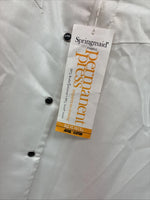 New Women’s Rockmount White Long Sleeve Pearl Snap Size 34 LL-20
