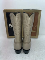 New Women’s Cream Acme Cowboy Boots. 3423 5 M. 2-58