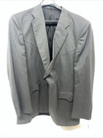 New Men’s Circle S Gray Suit Jacket 48L #24244 II-601