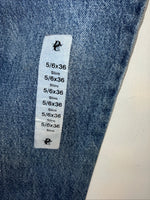 New Women’s Diamond Cut Slim Fit Gusset Denim Jeans No Back Pockets. 5/6x36 L-3