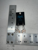 New Women’s Rock 47 Copper Silver Multi Cross Dangle Earrings. ER2664R47 A-72