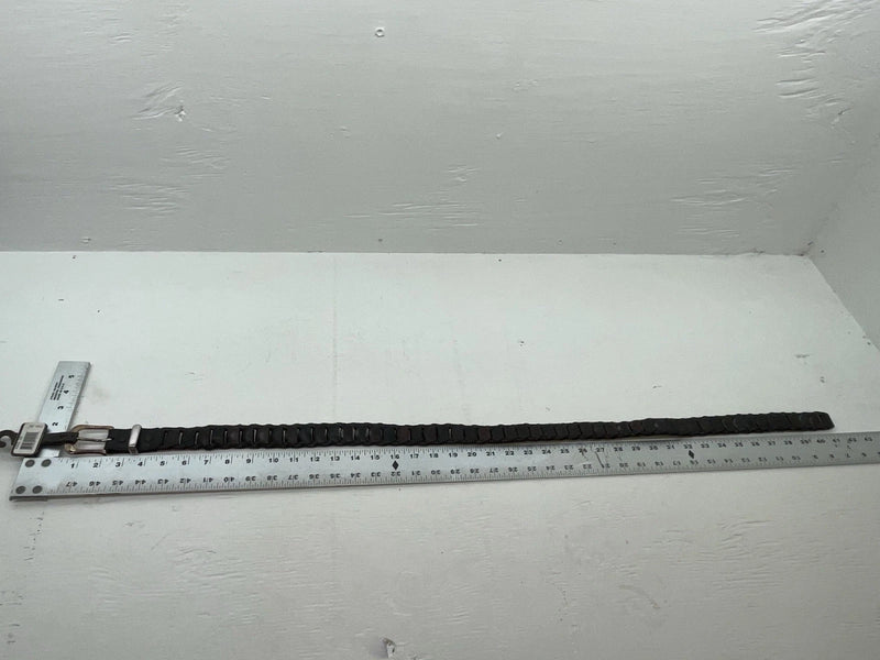New Brown Genuine Leather Nocona Braided 36” Belt #A382 JJ-73
