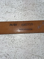 New Brown Genuine Leather 34” Belt #6987/28 Z-33