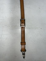 New Leather Circle Y Breast Collar With Bronze Metal Plates. #4287,1009 S-42