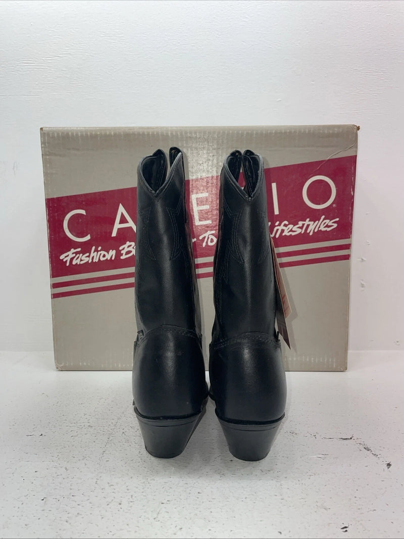 New Women’s Black Capezio Cowboy Boots. L 290 9 M. 15-75