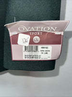 New Women’s Green Ovation English Sport Riding Jacket 14 Long #459153 RR-20