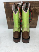 New Women’s Green Laredo Cowboy Boots. 5606 7.5 7 1/2 M. 17-43