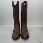 New Women’s Brown Texas Brand Cowboy Boots. 4634 9.5 9 1/2 M. 15-157