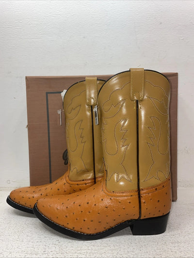 New Youth Orange Smoky Mountain Cowboy Boots. 3020 4. 22-54