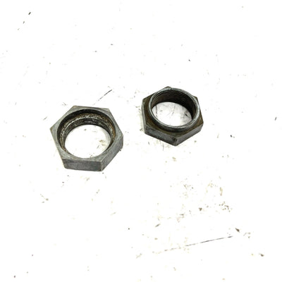 89-01 Suzuki Quadrunner 160 OEM Axle Lock Nut Set 09159-32002 AS30