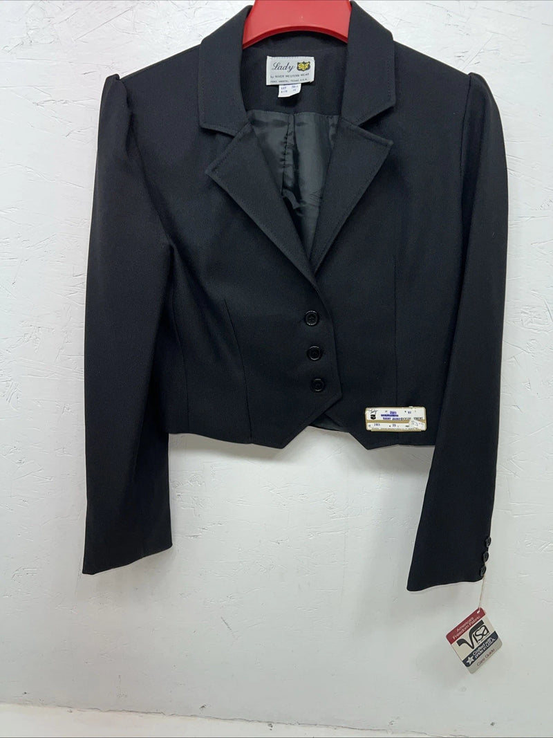 New Women’s Dickson Jenkins Black Short Jacket 10 #7911 WW-6