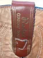 New Men’s Brown Rodeo Cowboy Boots. 5044 10.5 10 1/2 D. 7-106