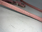 New Double S Pink Purse With Braided Strap #N 7450030 EE-3