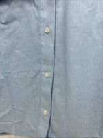 New Women’s Cricket Creek Blue Long Sleeve Button Up Medium MM-78
