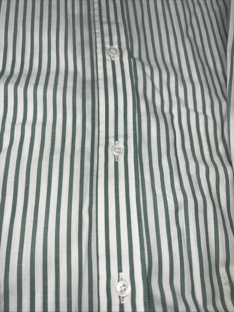 New Women’s Van teal Green Stripped Long Sleeve English Riding Shirt. 8/30 G-46