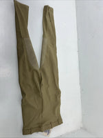 New Women’s Tan Sport Riders Classic Knee Patch English Breeches. 28 L C-44