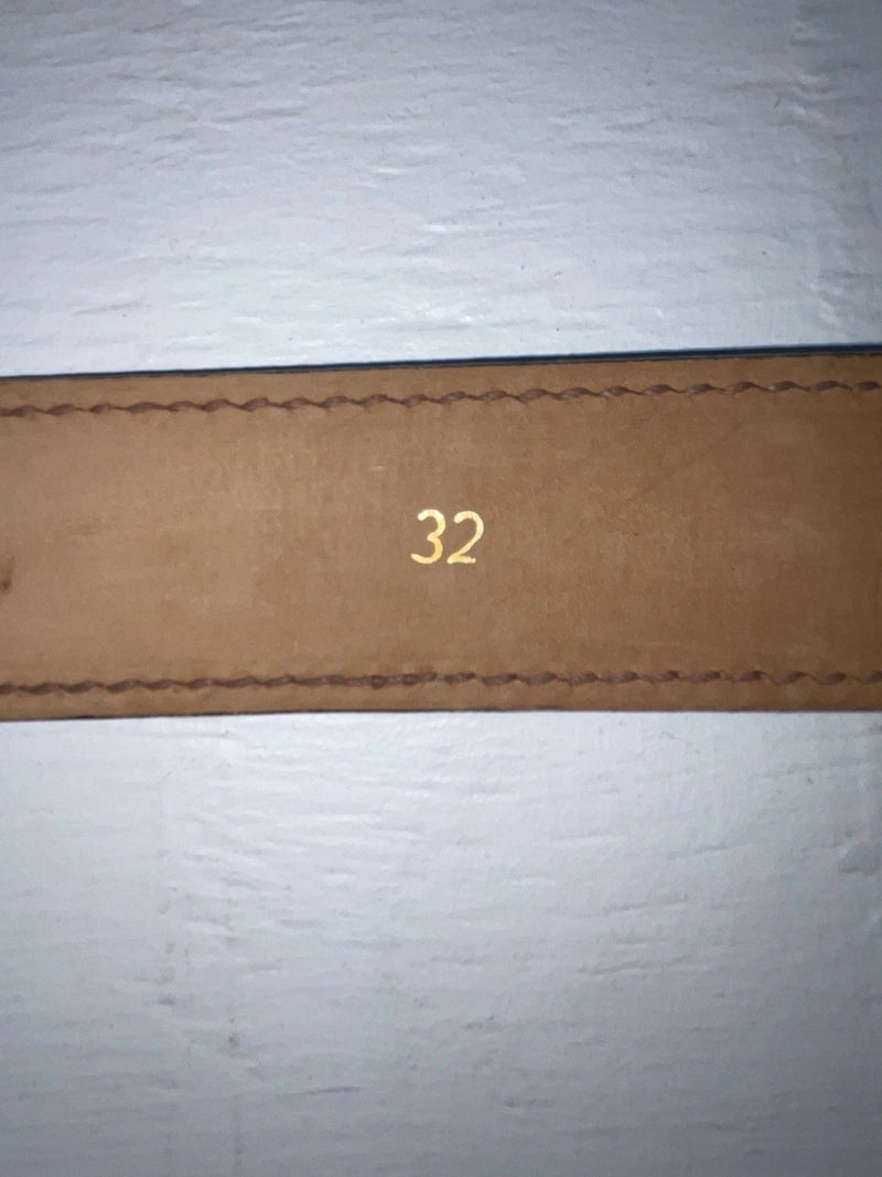 New Brown Genuine Leather Tooled 32” Belt #9120B Z-157
