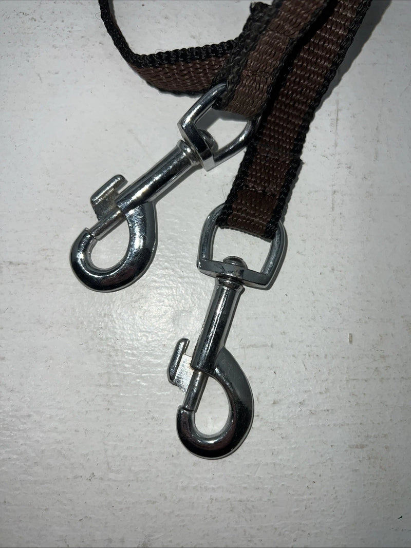 New Tough 1 Brown Nylon German Martingale #52-1120 W-34 