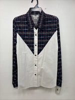 New Women’s Cowboy Threads Multicolor Long Sleeve Button Up XL II-31