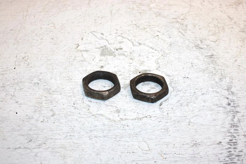 1983 Honda Atc 250 Ra All Terrain Oem Axle Jam Nut Pair 90307-961-000 AH62