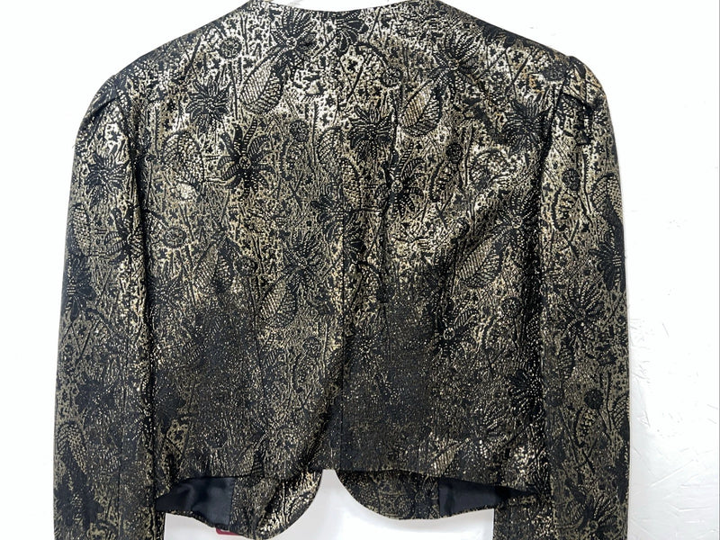 New Women’s Whitman Gold Long Sleeve Show Jacket Large #1717 UU-47