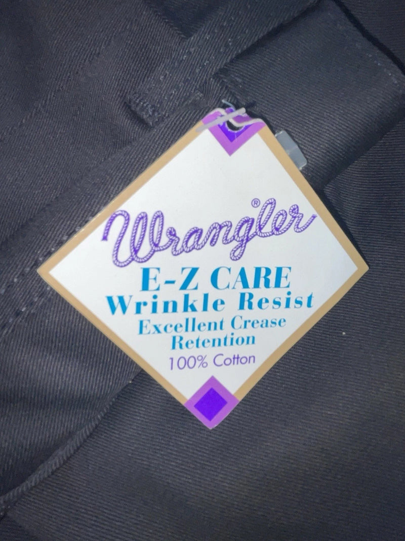 New Vintage Black Wrangler Polyester Pants #WW095WL ZZ-19