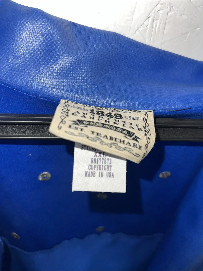 New Women’s Blue 1849 Authentic Ranchwear Western Show Jacket XXL #2932 UU-16