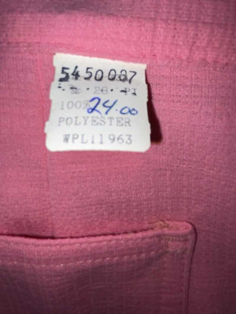 New Vintage Pink Polyester Pants #5450087 XX-21