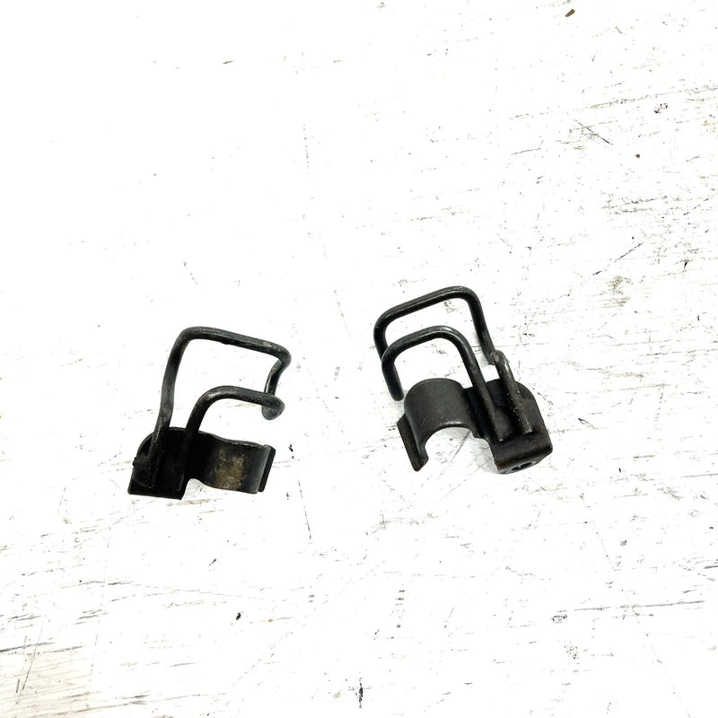 91-02 Suzuki King Quad 300 4x4 OEM Lower Brake Line Clamp Set 59270-39D00 AS34