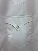 New Women’s Dickson Jenkins White Long Sleeve Pearl Snap Size 18 GG-16