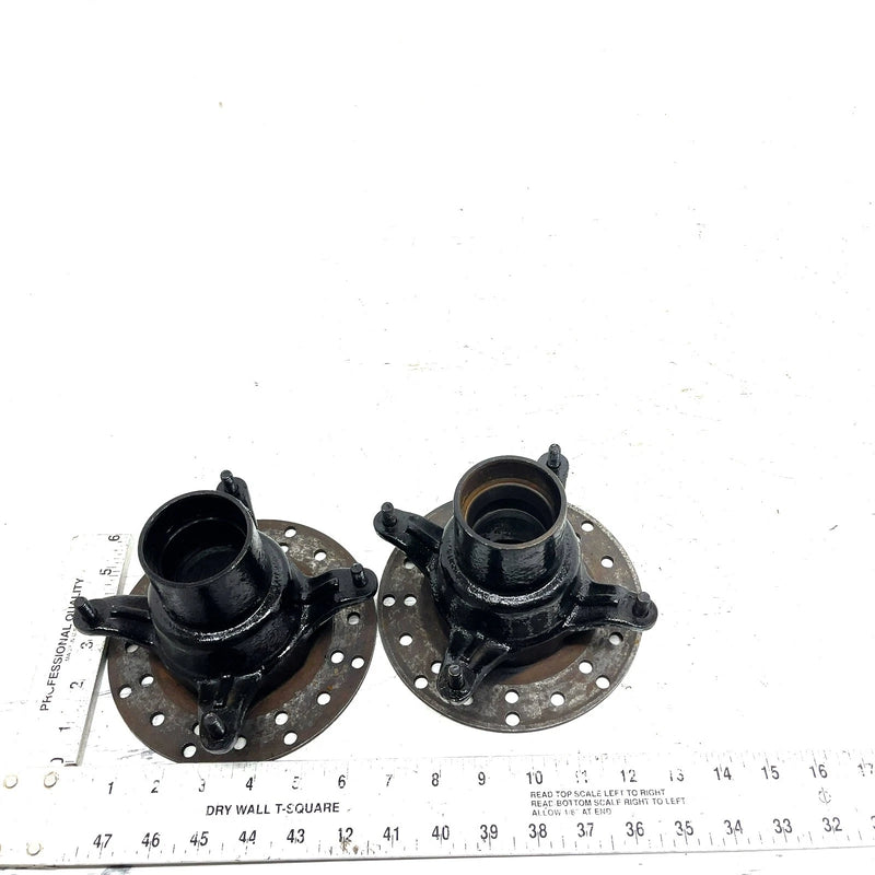 91 Polaris Trail Boss 350L 2x4 OEM Front Hub Pair W/Brake Disc 5130682 AP227