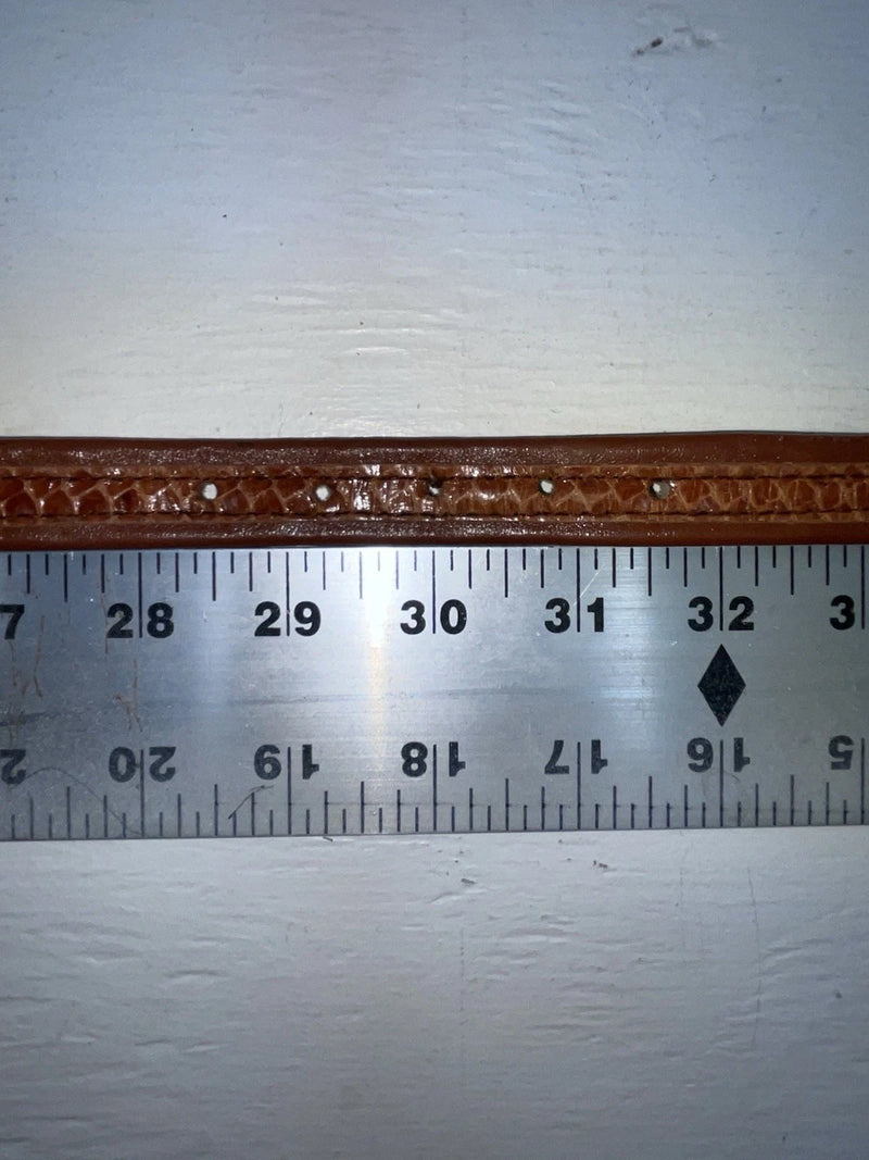 New Brown Genuine Leather Tex Tan Weaved 30” Belt #02/4564 JJ-131 